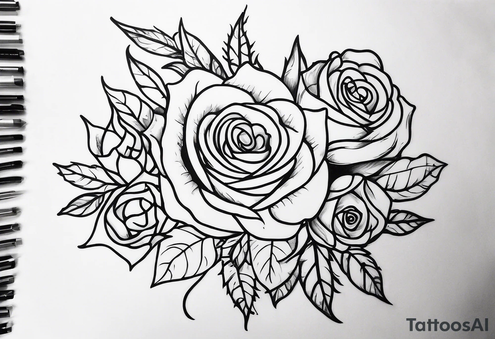 A court of thorns and roses tattoo idea