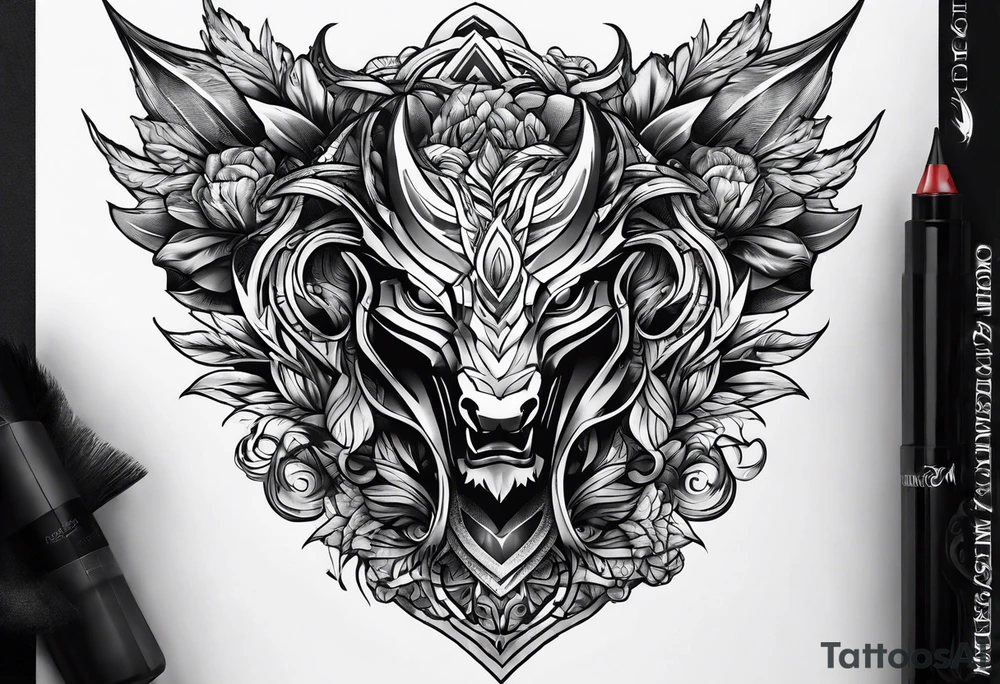 Dillon Forte Knee tattoo tattoo idea