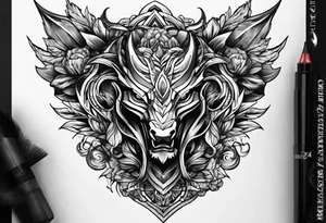 Dillon Forte Knee tattoo tattoo idea