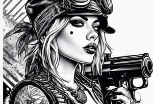 Tank girl tattoo idea