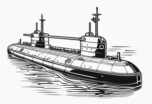 virginia class submarine tattoo idea