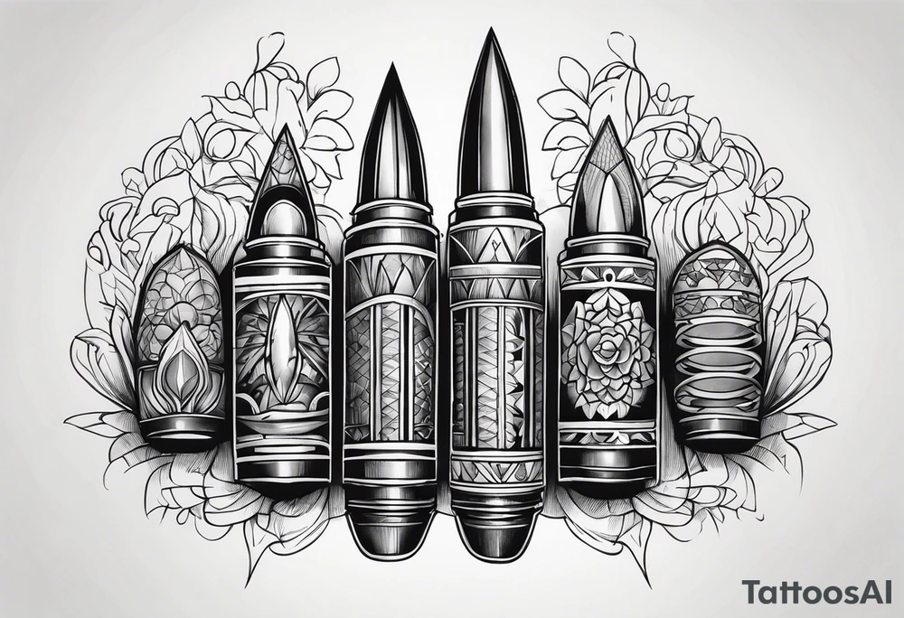 bullets tattoo idea