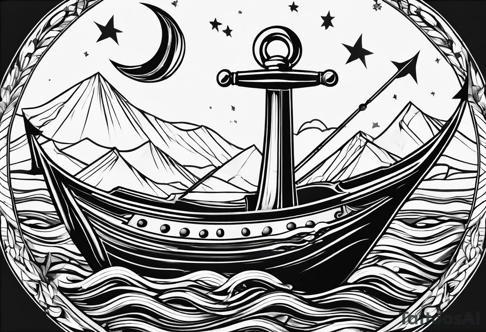 Anchor tattoo idea