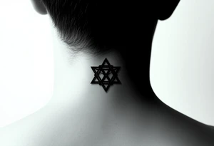 3 sacred geometry symbols next to each other tattoo idea
