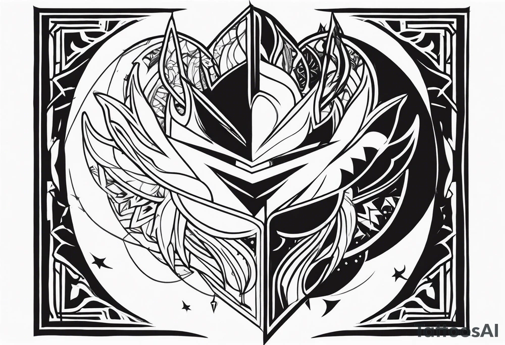 The logo of the anime show Fairy Tail tattoo idea