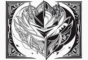 The logo of the anime show Fairy Tail tattoo idea