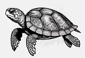 small seaturtle
 tattoo tattoo idea