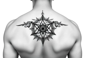 Sacred geometry tattoo idea