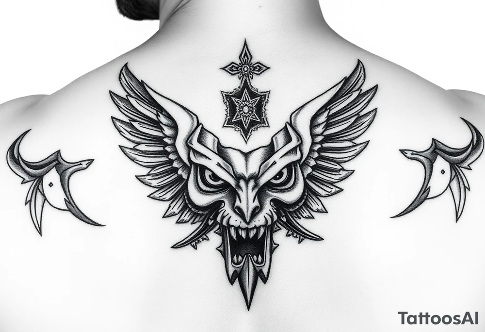 тату - візерунок з українською військовою тематикою tattoo idea
