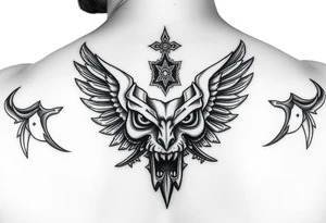 тату - візерунок з українською військовою тематикою tattoo idea