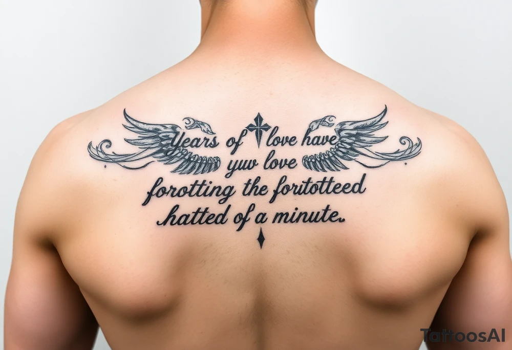 Years of love have been forgotten in the hatred of a minute tattoo idea