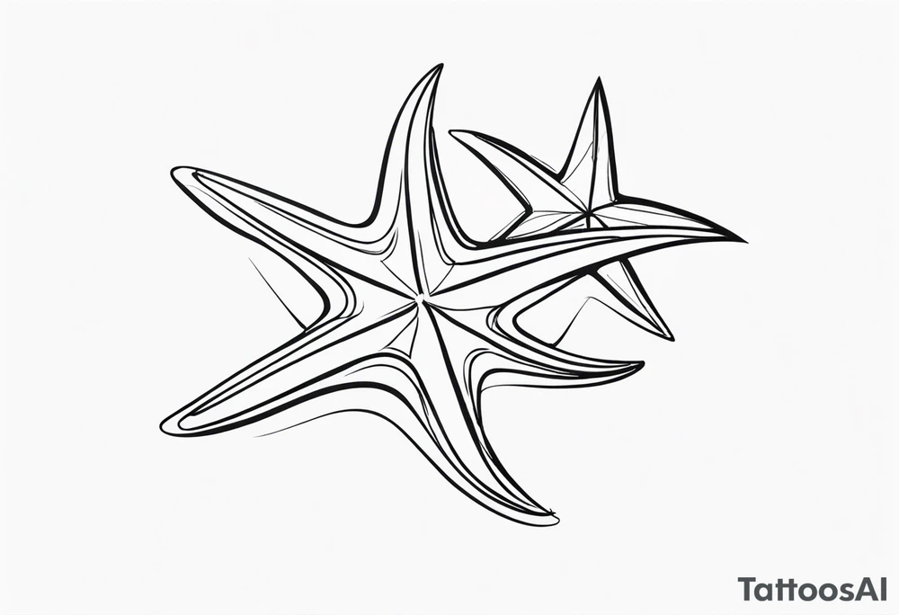 star fish tattoo idea
