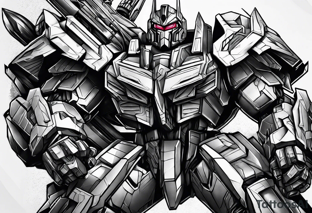 Megatron G1 tattoo idea