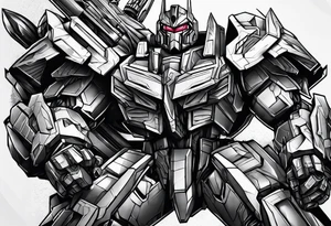 Megatron G1 tattoo idea