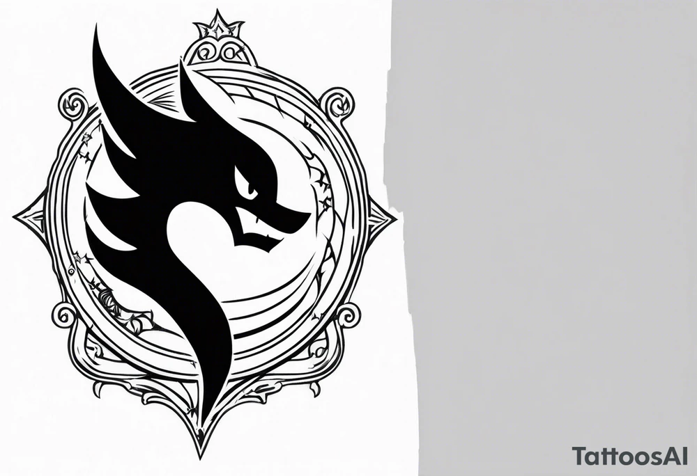 Fairy tail anime tattoo emblem fairy tattoo idea