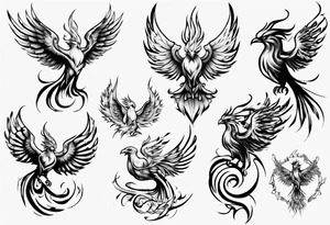 firebird tattoo idea