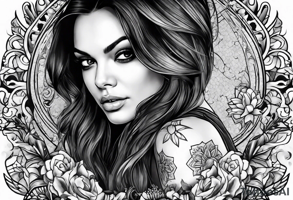 Mila kunis tattoo idea