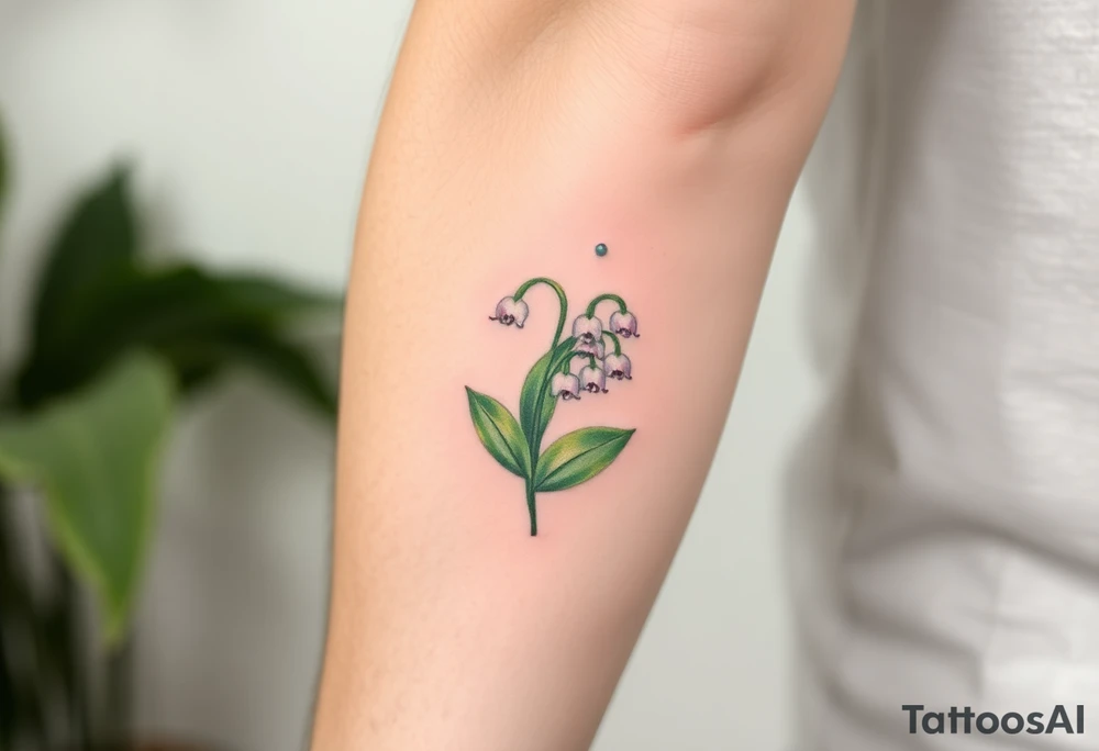 Lilly of the valley tattoo idea