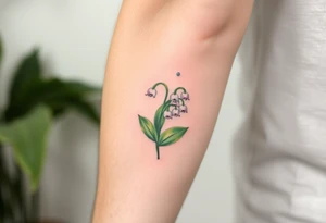 Lilly of the valley tattoo idea