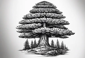 ARAUCARIA tattoo idea