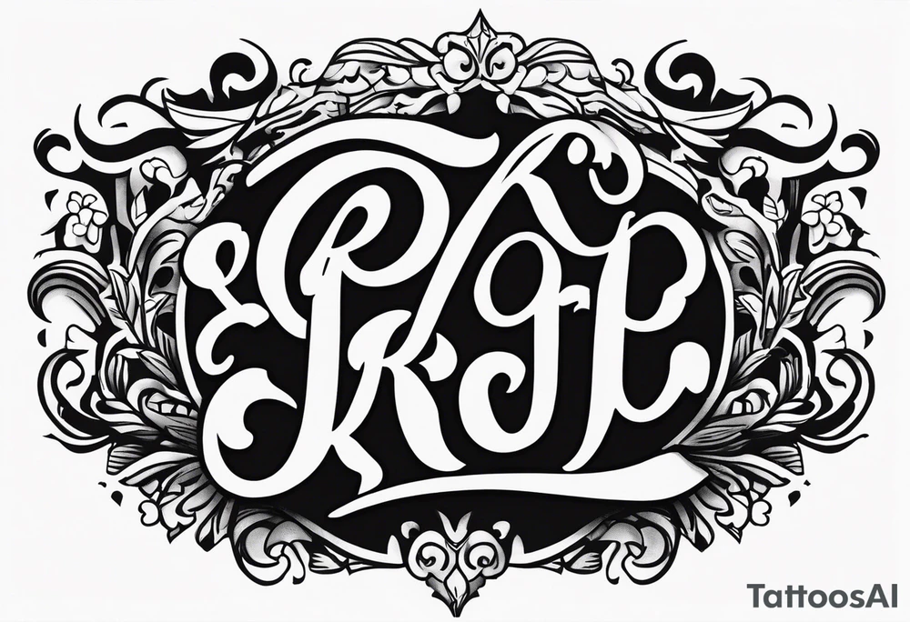 R.i.p tattoo idea