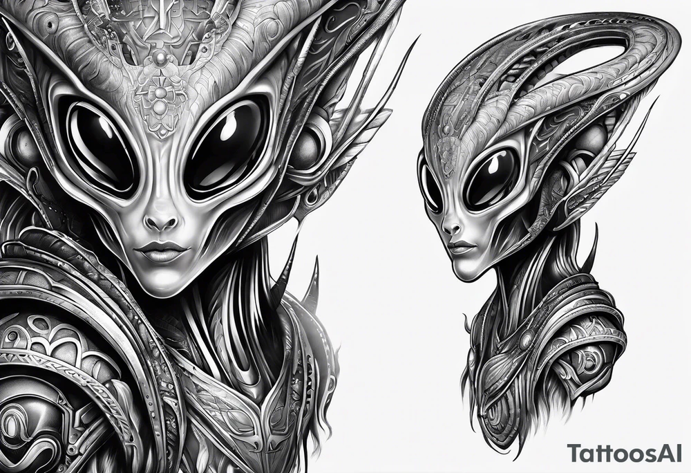 Alien tattoo idea