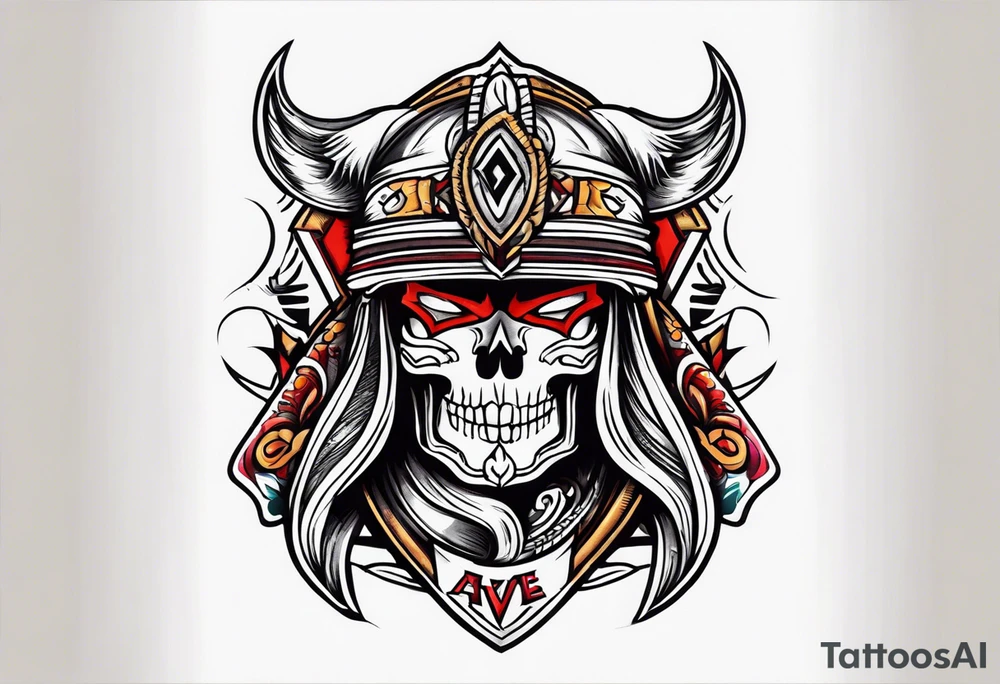 helm of ace tattoo idea