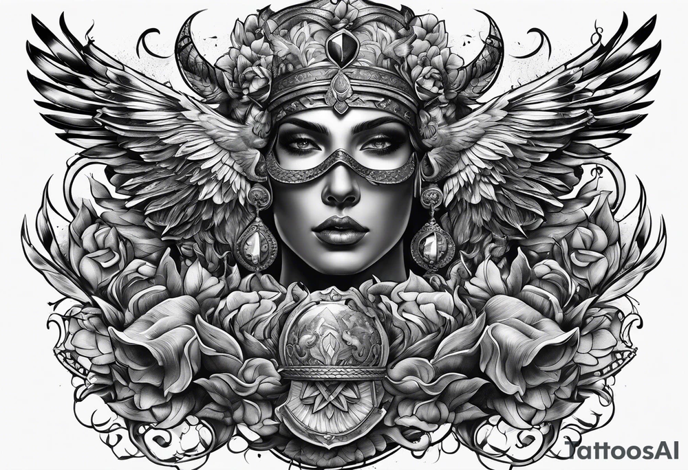 Battle of the mind tattoo idea