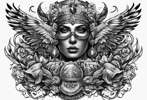 Battle of the mind tattoo idea