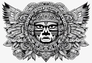 Aztec tattoo idea