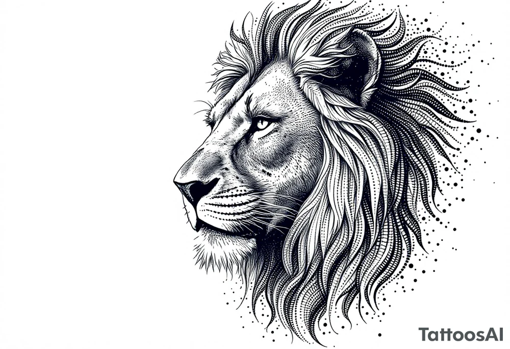 lion tattoo idea