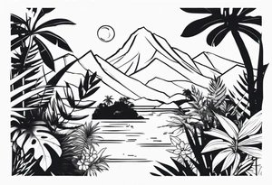 JUNGLE tattoo idea