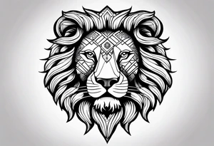 Bavarian lion tattoo idea