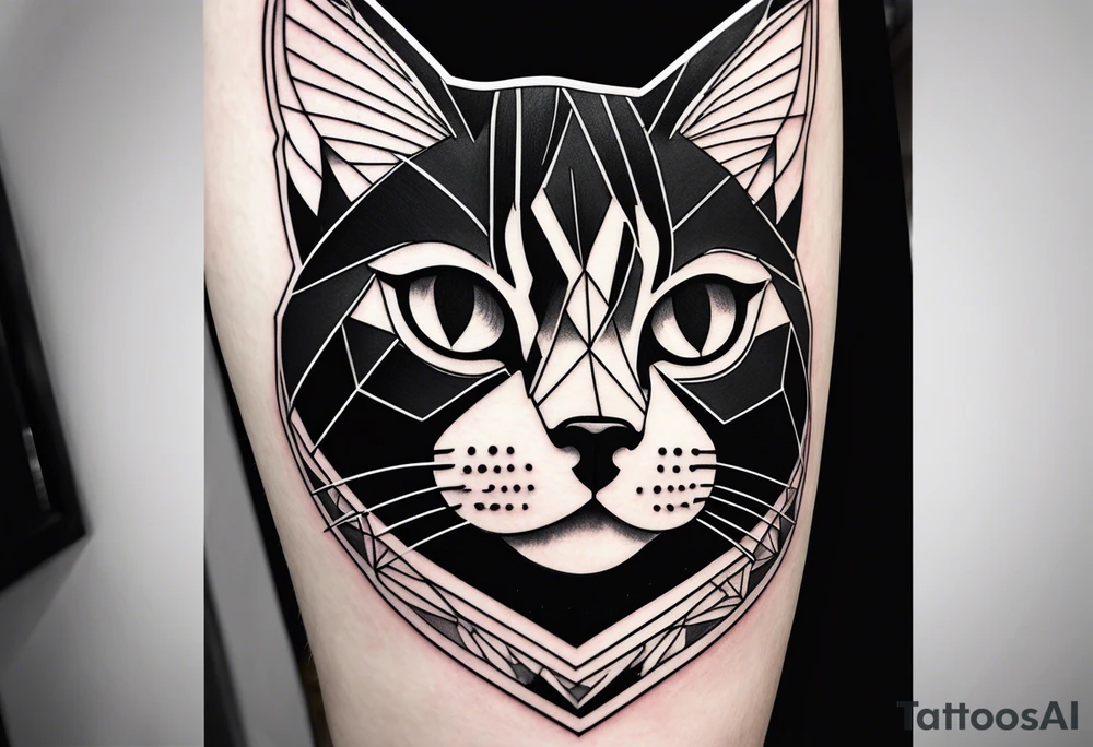 Black Cat tattoo idea