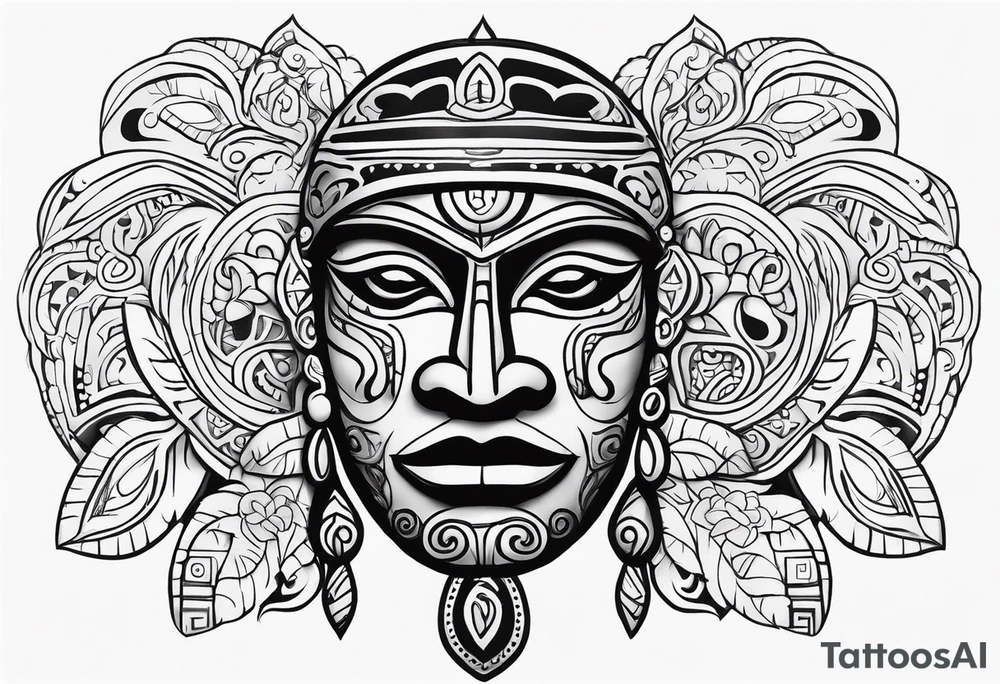 Taino Puerto Rico symbol tattoo idea