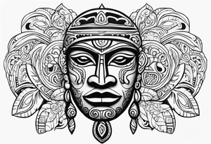 Taino Puerto Rico symbol tattoo idea