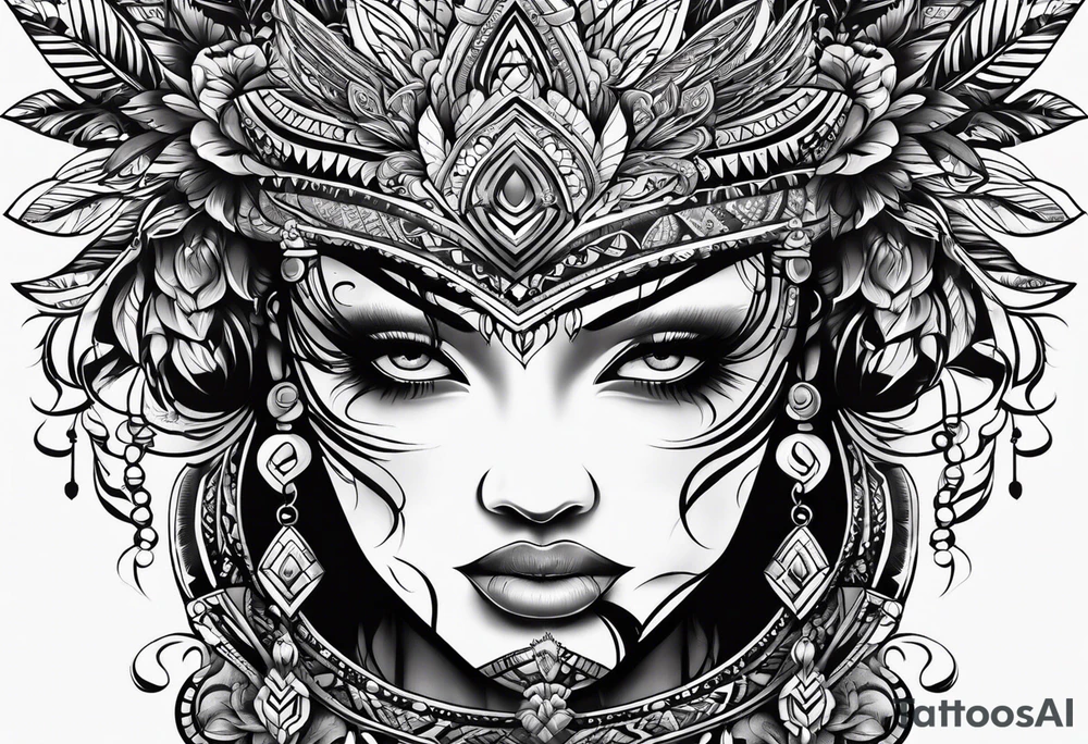 Tribal family tatto tattoo idea