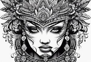 Tribal family tatto tattoo idea