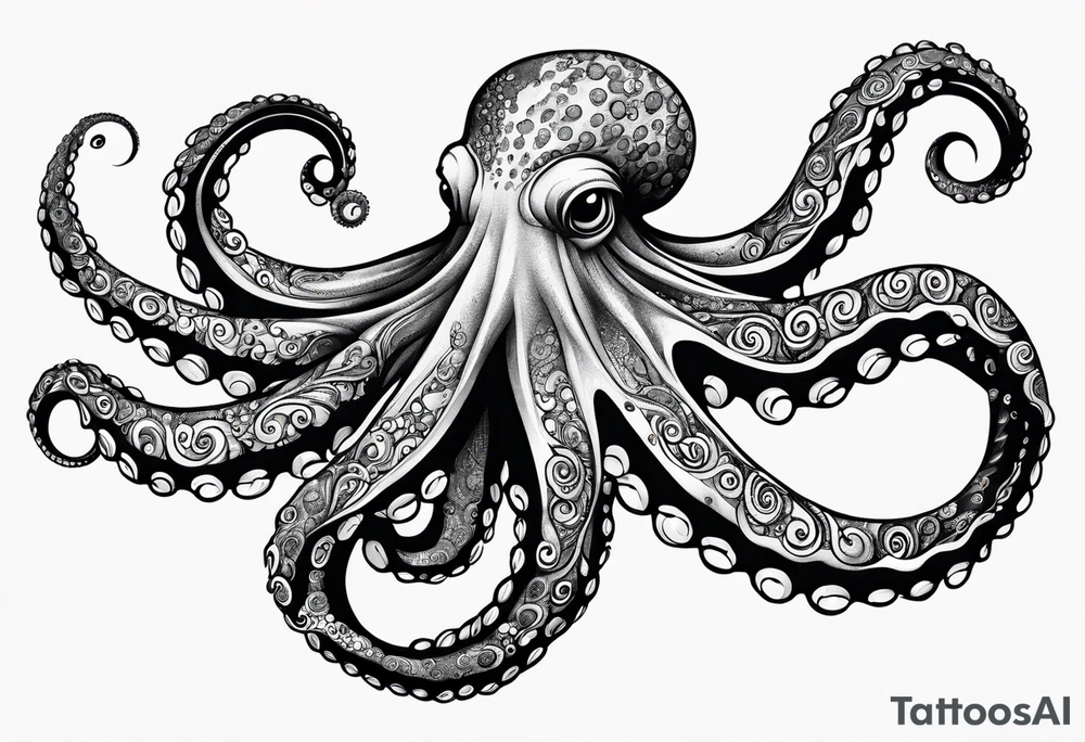 Octopus tattoo idea