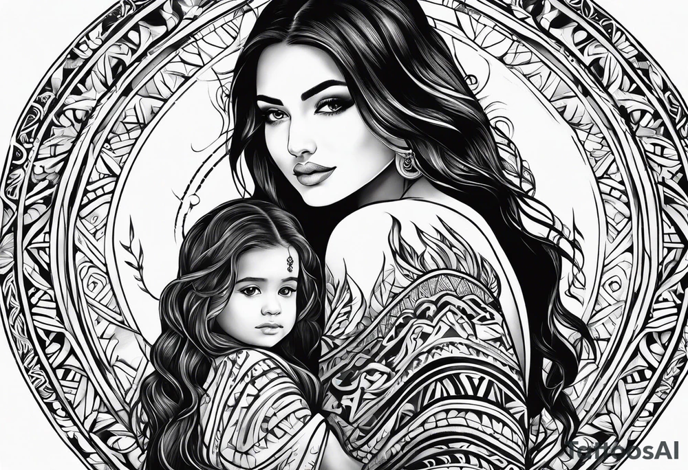 tribal tattoo idea