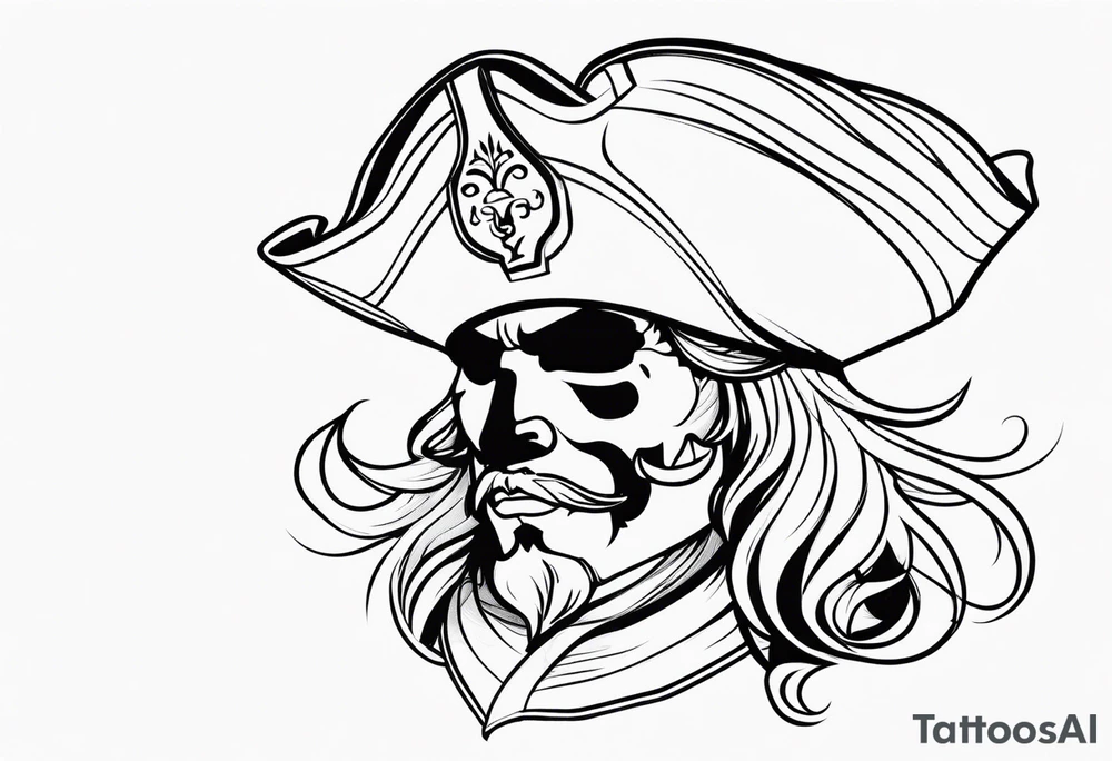 Pirate Olivier Levasseur dit  la Buse tattoo idea