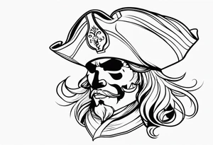 Pirate Olivier Levasseur dit  la Buse tattoo idea