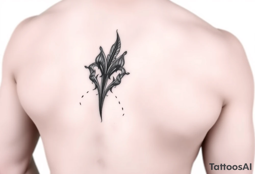 Woman big boobs tattoo idea