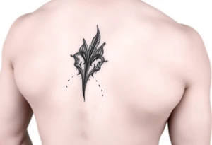 Woman big boobs tattoo idea