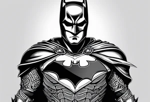 Dark knight, Skeleton tattoo idea
