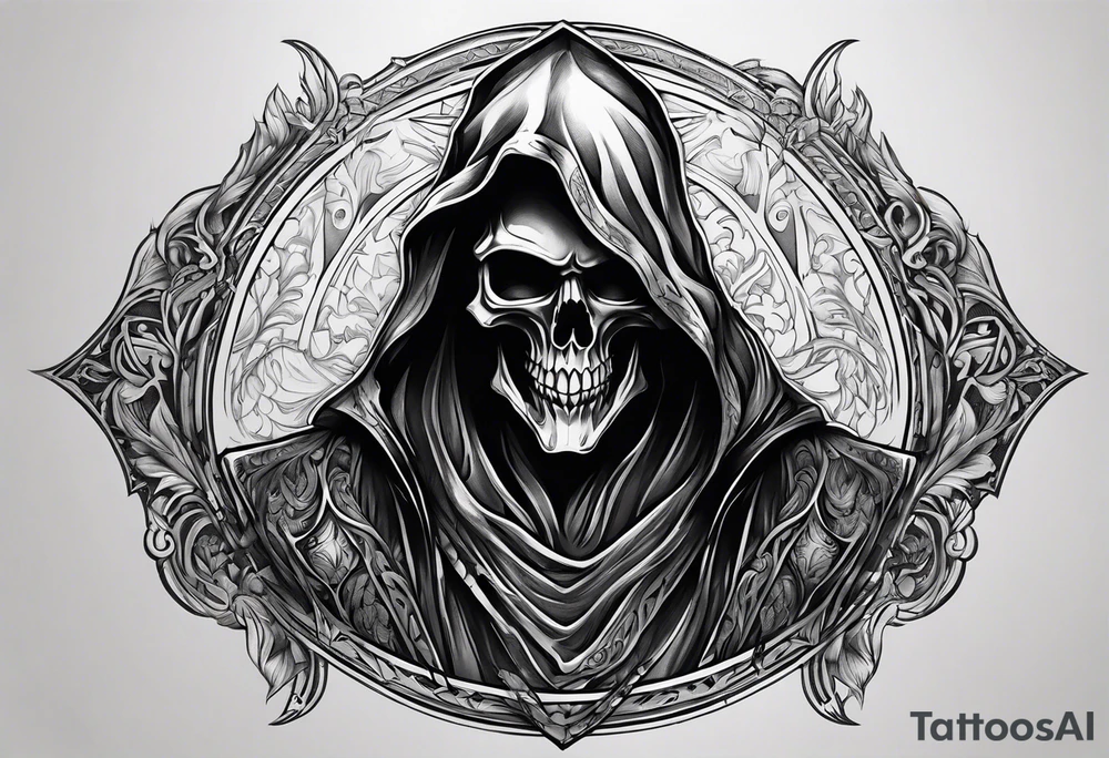 Grim reaper tattoo idea