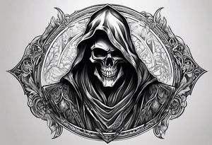 Grim reaper tattoo idea