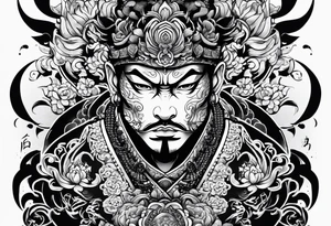 yakuza tattoo demon tattoo idea