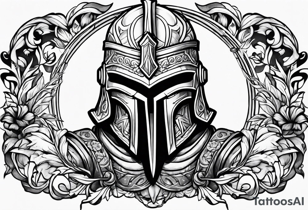 spartan tattoo idea