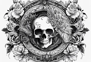 all written as -  So close, no matter how far
Couldn't be much more from the heart
Forever trusting who we are
And nothing else matters tattoo idea
